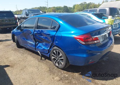 2015 Honda Civic Ex z USA, uszkodzony, nr VIN 19XFB2F81FE263708